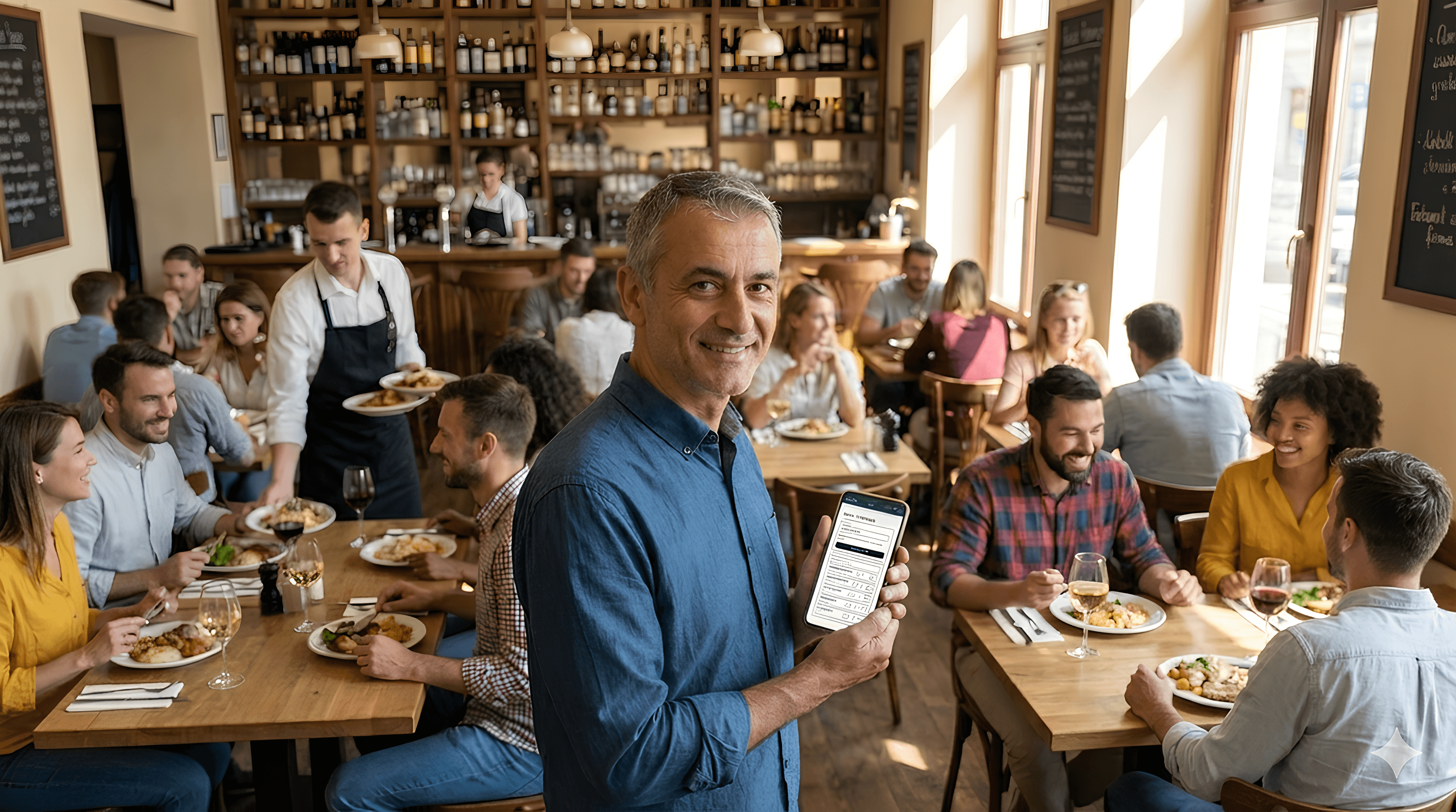 Restoran interijer - e-firma ERP pomaže restoranima da upravljaju zalihama